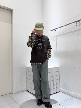 「センスオブプレイス」｜dandayoさん（メンズ・166cm）の春コーディネート