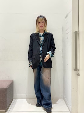 「アイテム（その他アウター）」を使った、dandayoさん（メンズ・166cm）の秋コーディネート
