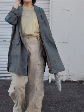 hina1229tymさん（レディース・158cm）の春コーディネート