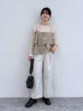 rai2169さん（レディース・169cm）の春コーディネート