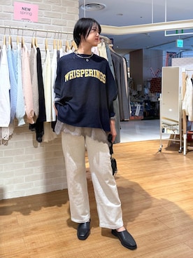 rai2169さん（レディース・169cm）の春コーディネート