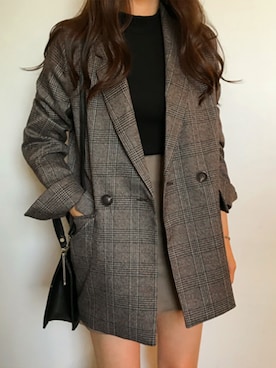 「Bifrost（ビフレスト）のアイテム」を使った、Ulyssesさん（レディース・158cm）の冬コーディネート