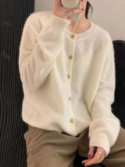 mool lingerie シャギーニットカーディガン mool lingerie シャギーニットカーディガン mool lingerie ムール