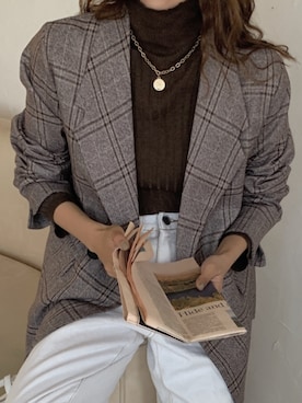 「Bifrost（ビフレスト）のアイテム」を使った、Ulyssesさん（レディース・158cm）の冬コーディネート