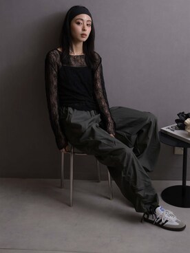 「Ulysses（ユリシス）のアイテム（パンツ）」を使った、Ulyssesさん（レディース・158cm）の冬コーディネート