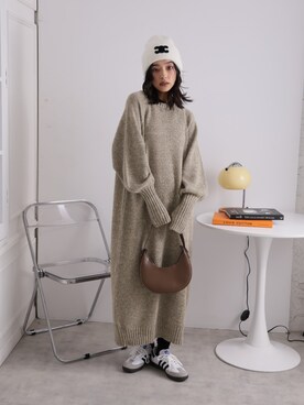 Ulyssesさん（レディース・158cm）の冬コーディネート