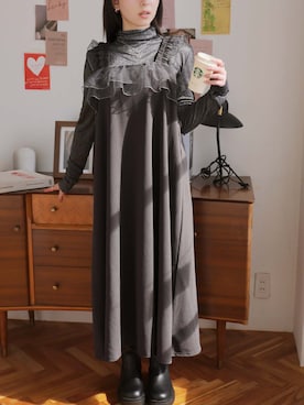 Ulyssesさん（レディース・158cm）の冬コーディネート
