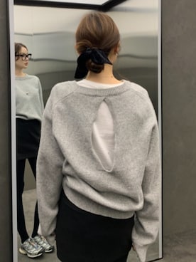 「LAFFMO（ラフモ）のアイテム」を使った、Ulyssesさん（レディース・163cm）の冬コーディネート