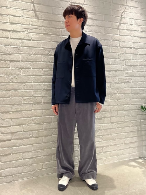 コットンジャージー ロングスリーブプルオーバー