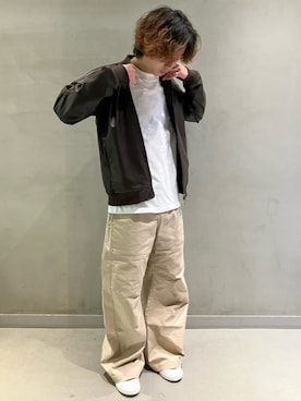 HRさん(メンズ・170cm)の冬コーディネート