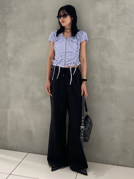 「アイテム（パンプス）」を使った、reny33さん（骨格ナチュラル・レディース・162cm）の夏コーディネート