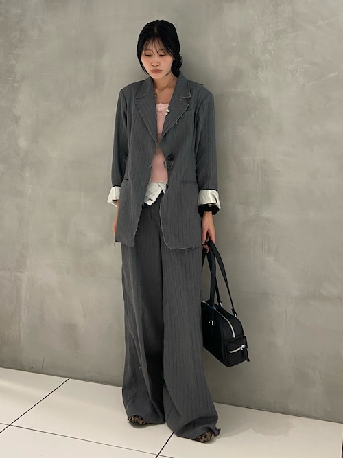 WAIST SHAPE CUT OUT JK ウエストシェイプ カットアウト ジャケット 秋