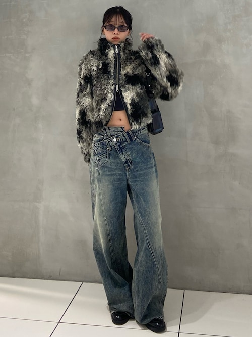 J/W SWITCHING STRAIGHT PT ジャストウエスト スイッチング