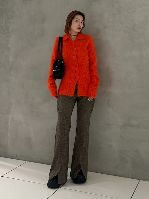 セール】WAIST SHAPE KNIT TOPS ウエストシェイプ ニット カーディガン