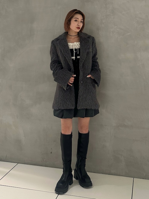 完売✨️】SLY sly CHUNKSOLECOVEREDブーツ ロングブーツ