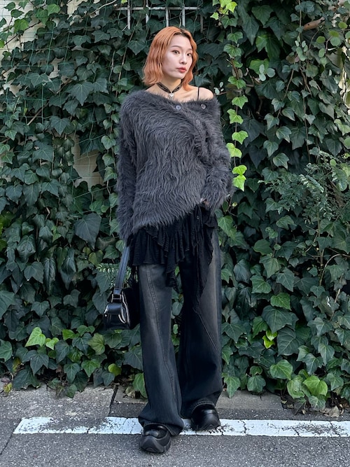 セール】FRONT ZIP CHUNKY BOOTS フロントジップ チャンキーブーツ