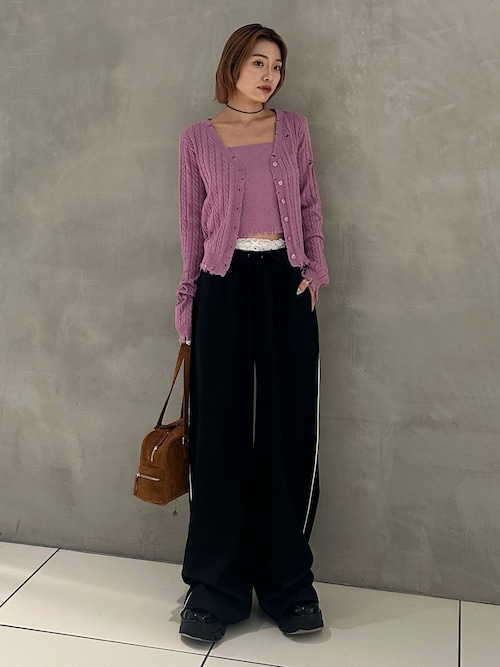 セール】【キャミセット】V/N CRASH 2P TOPS ブイネック クラッシュ