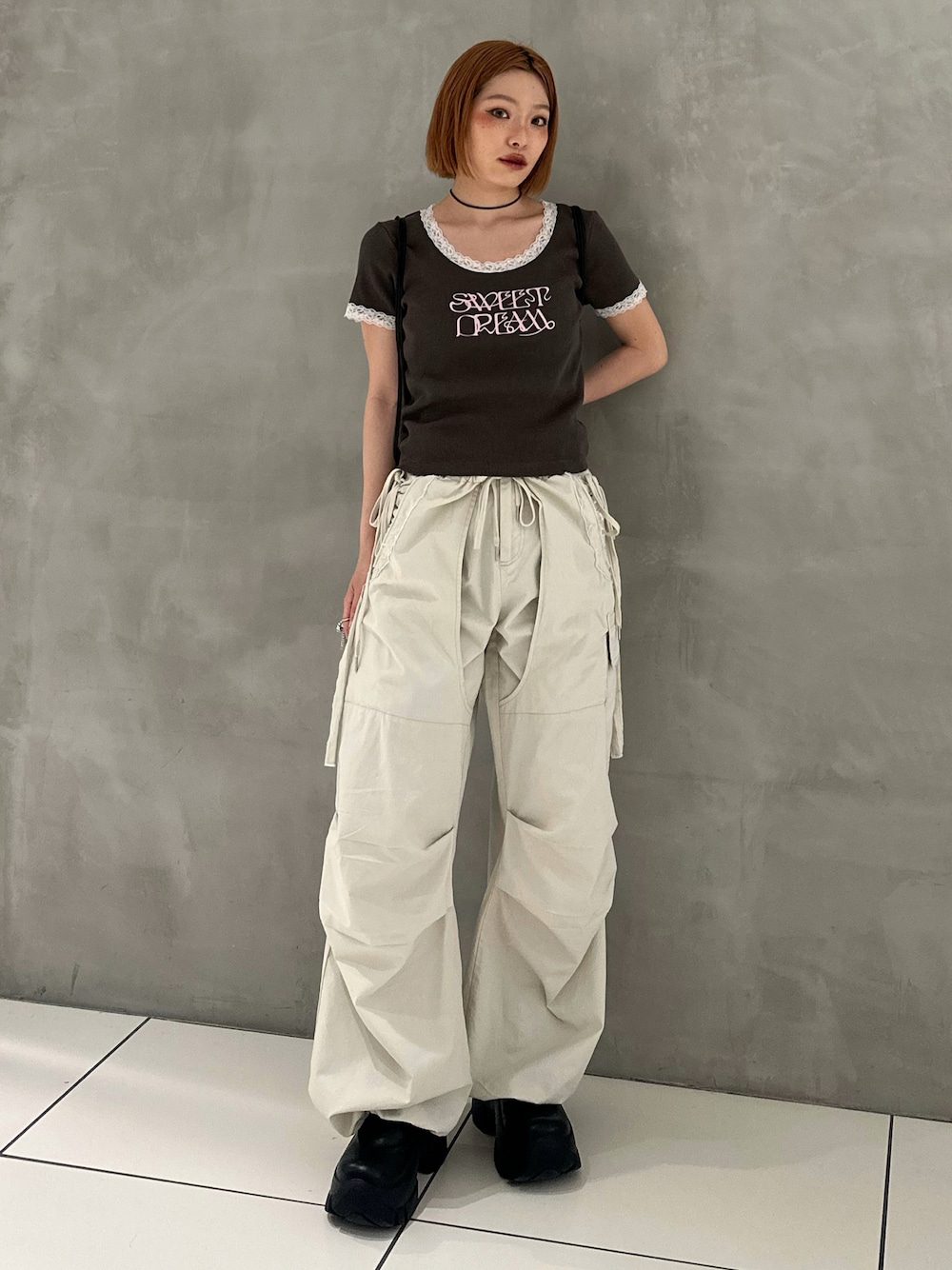 SLY | TUCK WIDE WOVEN パンツ (パンツ ) |SHEL'TTER WEBSTORE