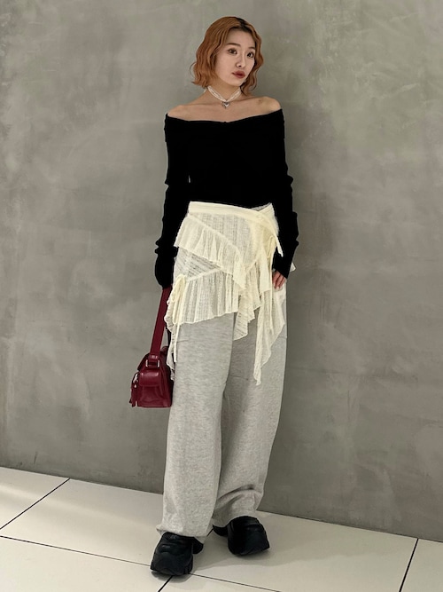 SLY（スライ） ブーツ FRONT ZIP CHUNKY BOOTS フロントジップ チャン