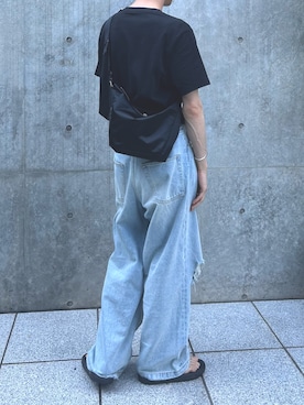 「アイテム（ショルダーバッグ）」を使った、kodaさん（骨格ナチュラル・メンズ・173cm）の夏コーディネート