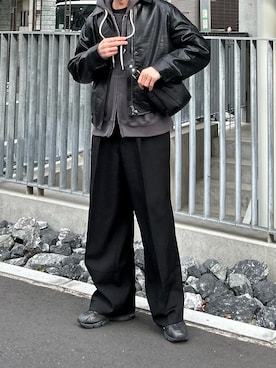 kodaさん（メンズ・173cm）の冬コーディネート