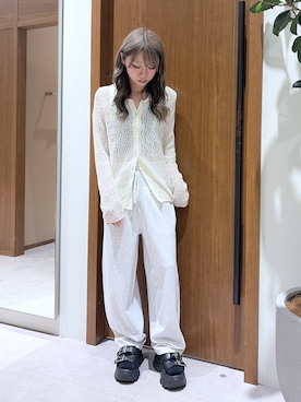 「BAYFLOW（ベイフロー）のアイテム」を使った、aoo008さん（レディース・150cm）の夏コーディネート