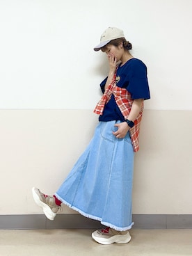 「サマンサ モスモス(Samansa Mos2)」｜な  こさん（レディース・152cm）の秋コーディネート