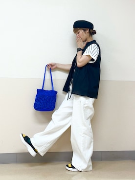 「Samansa Mos2（サマンサ モスモス）のアイテム」を使った、な  こさん（レディース・152cm）の秋コーディネート