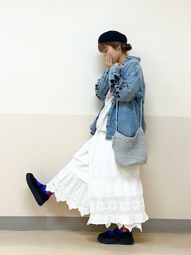 「サマンサ モスモス(Samansa Mos2)」｜な  こさん（レディース・152cm）の秋コーディネート