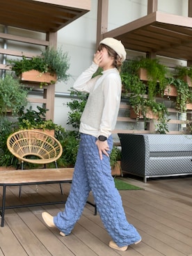 「ベレー帽推奨委員会」｜も  な  こさん（レディース・152cm）の秋コーディネート