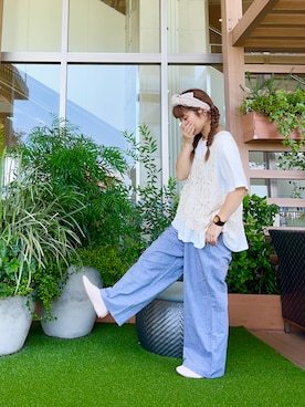 「チャイハネ（チャイハネ）のアイテム」を使った、な  こさん（レディース・152cm）の冬コーディネート