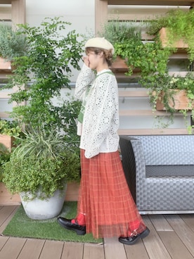 「ベレー帽推奨委員会」｜も  な  こさん（レディース・152cm）の秋コーディネート