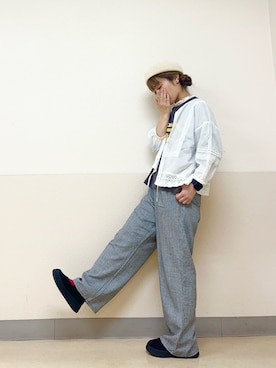 「ベレー帽推奨委員会」｜な  こさん（レディース・152cm）の秋コーディネート