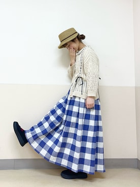 「サマンサ モスモス(Samansa Mos2)」｜な  こさん（レディース・152cm）の秋コーディネート