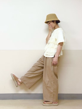 「チュール」｜な  こさん（レディース・152cm）の秋コーディネート