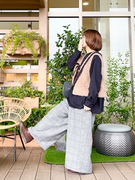 「サマンサモスモス」｜な  こさん（レディース・152cm）の春コーディネート