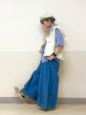 「サマンサ モスモス(Samansa Mos2)」｜な  こさん（レディース・152cm）の秋コーディネート