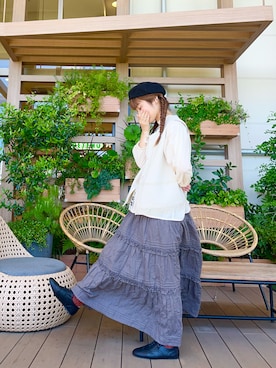 な  こさん（レディース・152cm）の冬コーディネート