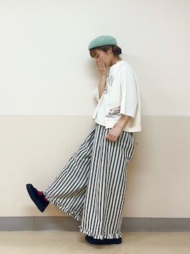 「Samansa Mos2（サマンサ モスモス）のアイテム」を使った、な  こさん（レディース・152cm）の秋コーディネート