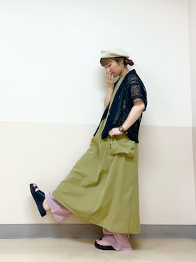 「サマンサ モスモス(Samansa Mos2)」｜な  こさん（レディース・152cm）の秋コーディネート