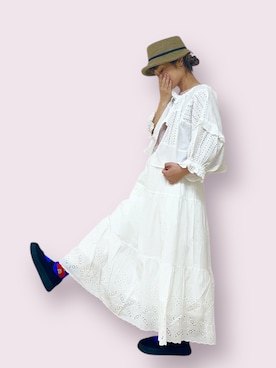 「ガーリーコーデ」｜な  こさん（レディース・152cm）の冬コーディネート