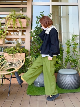 「Samansa Mos2（サマンサ モスモス）のアイテム」を使った、な  こさん（レディース・152cm）の夏コーディネート