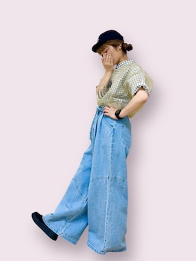 「Samansa Mos2（サマンサ モスモス）のアイテム」を使った、な  こさん（レディース・152cm）の秋コーディネート