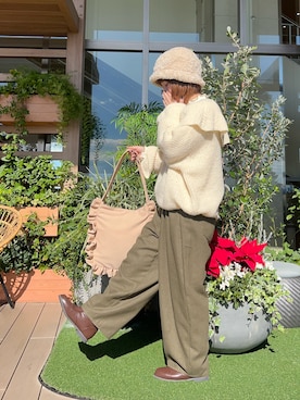 「サマンサモスモス」｜な  こさん（レディース・152cm）の春コーディネート