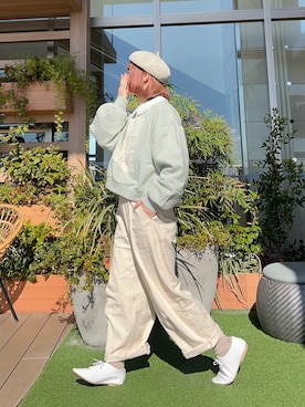 「Samansa Mos2（サマンサ モスモス）のアイテム」を使った、な  こさん（レディース・152cm）の夏コーディネート