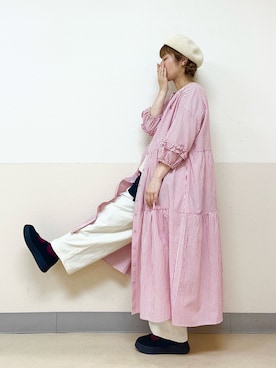 「サマンサ モスモス(Samansa Mos2)」｜な  こさん（レディース・152cm）の秋コーディネート