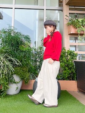 「サマンサ モスモス(Samansa Mos2)」｜な  こさん（レディース・152cm）の秋コーディネート