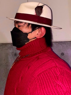 「BEN DAVIS（ベンデイビス）のアイテム（チノパンツ）」を使った、piru1さん（メンズ・175cm）の春コーディネート
