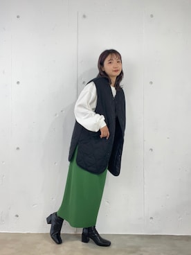 「アイテム（ベスト）」を使った、❤︎せいか❤︎さん（レディース・155cm）の秋コーディネート