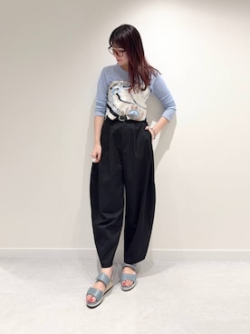 「HIMIKO（ヒミコ）のアイテム」を使った、NICAL_Officialさん（レディース・163cm）の夏コーディネート